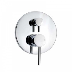 Euro Round Chrome Shower/Bath Mixers Diverter Euro Round Chrome Shower/Bath Mixers Diverter